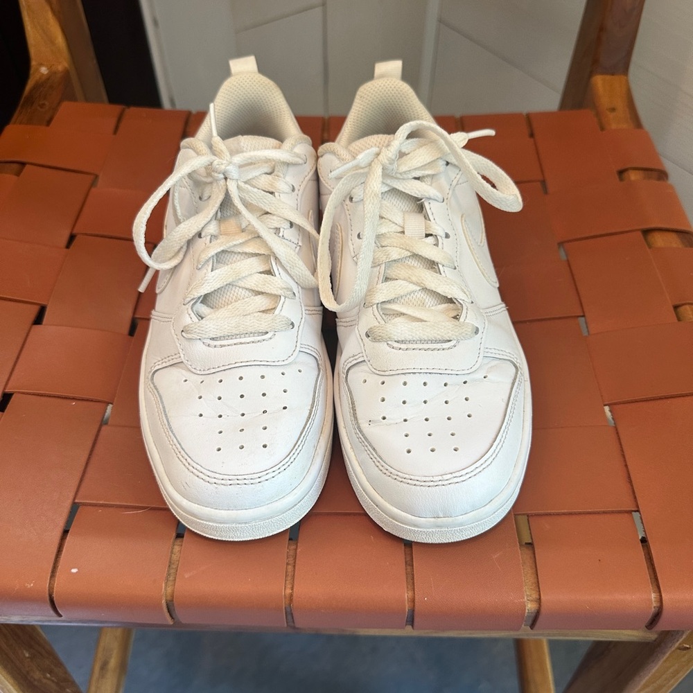 Nike Court Borough Low Big Kid Unisex Sneakers - Size 5